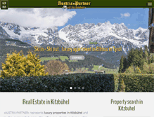 Tablet Screenshot of kitzbuhel.austria-partner.com