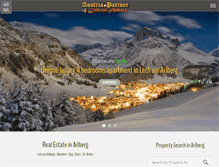 Tablet Screenshot of lech.austria-partner.com